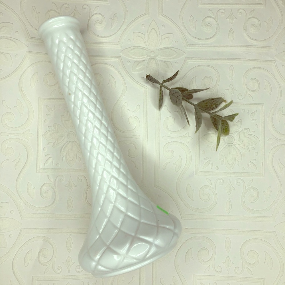 Milk Glass Vase